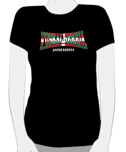 CAMISETA EUSKAL HERRIA ANTIFAXISTA